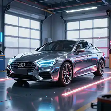 Купить готовый сайт автосервиса в Ханты-Мансийске - посмотреть и заказать, недорогой шаблон сайта, цена